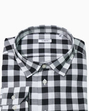 Sartoria Italiana Camicia 001369-04 - SanShopLuxury - 2019, 38, 39, 40, 41, 42, 43, Abbigliamento, Autunno/Inverno, Camicia, Carry Over, Continuativo, Idoneo, Nero-Bianco, New, Primavera/Estate, Sartoria Italiana, Uomo