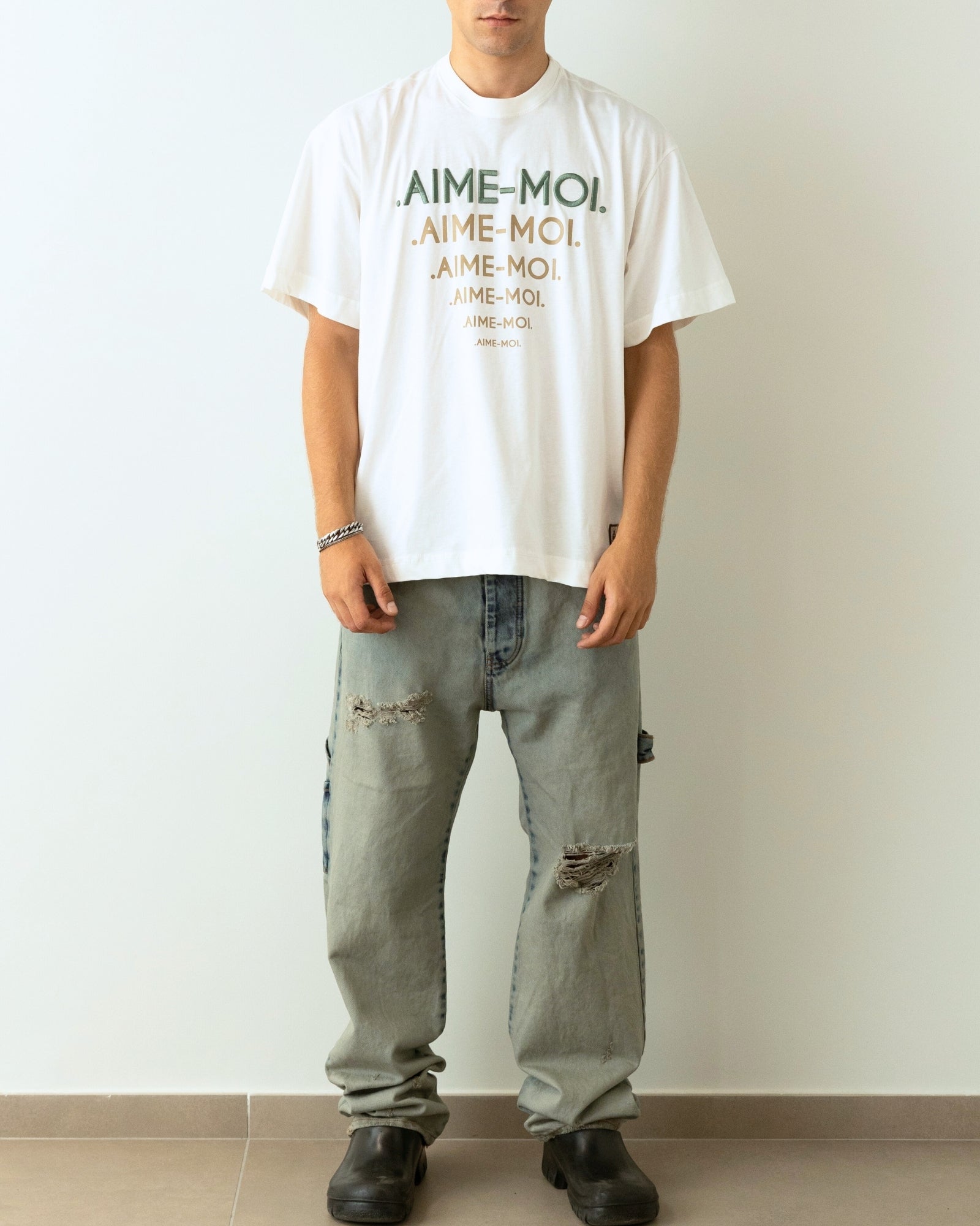 Gavensemble T-Shirt TEE50-B - SanShopLuxury - 2024, Abbigliamento, Autunno/Inverno, Bianco, Continuativo, FW24, Gavensemble, Idoneo, L, M, Outlet, Primavera/Estate, S, T-Shirt, Uomo, XL, XXL