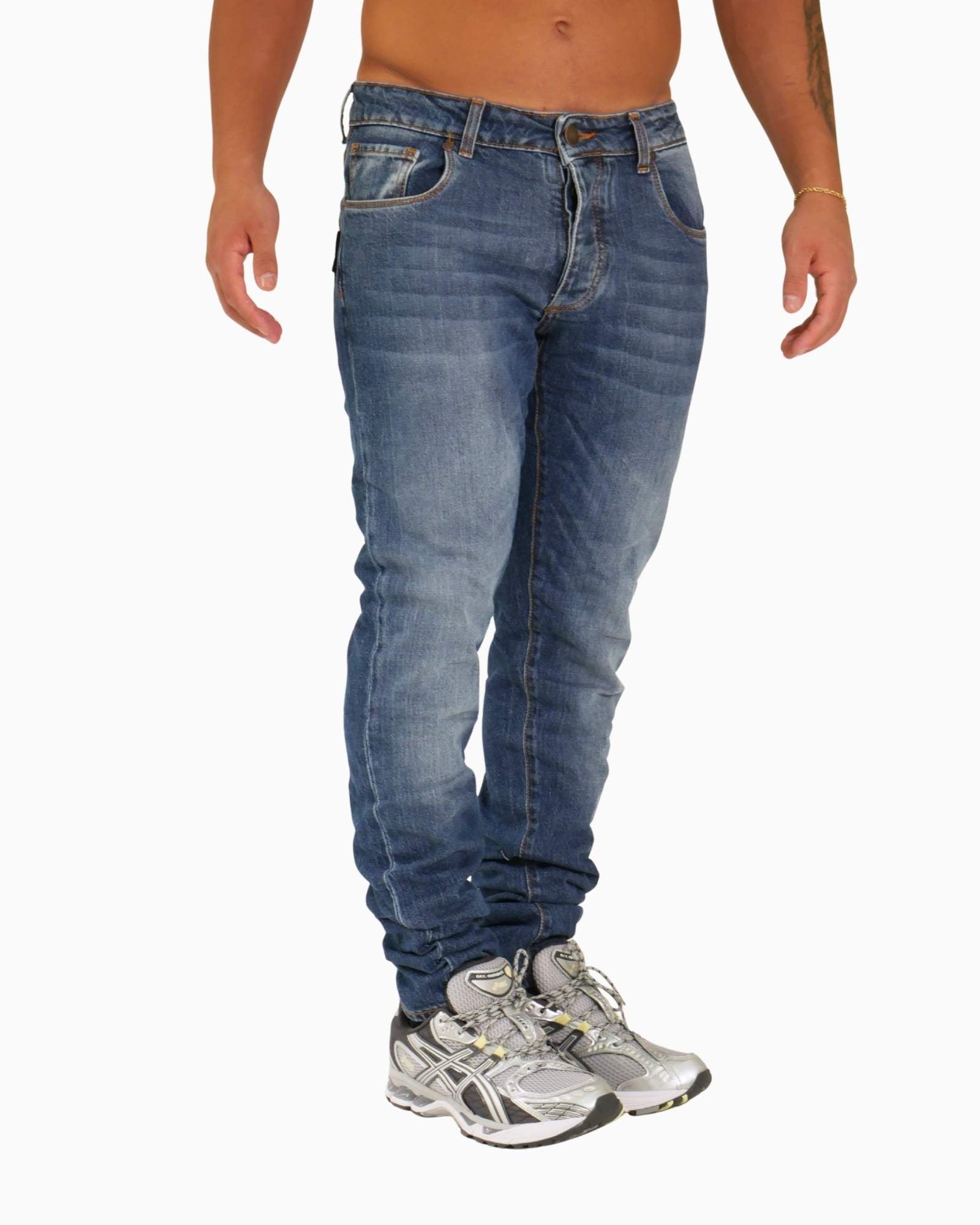 Why Not Brand Jeans JSA13 - SanShopLuxury - 2025, 44, 46, 48, 50, 52, 54, Abbigliamento, Autunno/Inverno, Blu, FW25, Idoneo, Jeans, New, Uomo, Why Not Brand