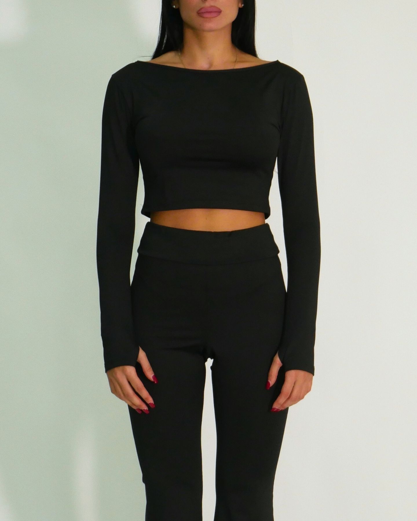 Inverno, District Margherita Mazzei, Donna, FW24, Idoneo, Nero, Outlet, Top