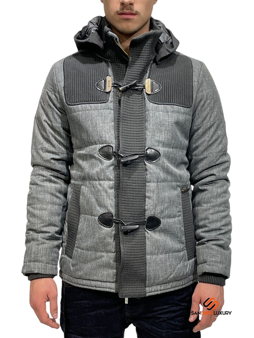 Bark Giubbino 52B8113 251 - SanShopLuxury - -70%, 2016, Abbigliamento, Autunno/Inverno, Bark, FW16, Giubbino, Grigio, Outlet, S, Ultimo, Uomo