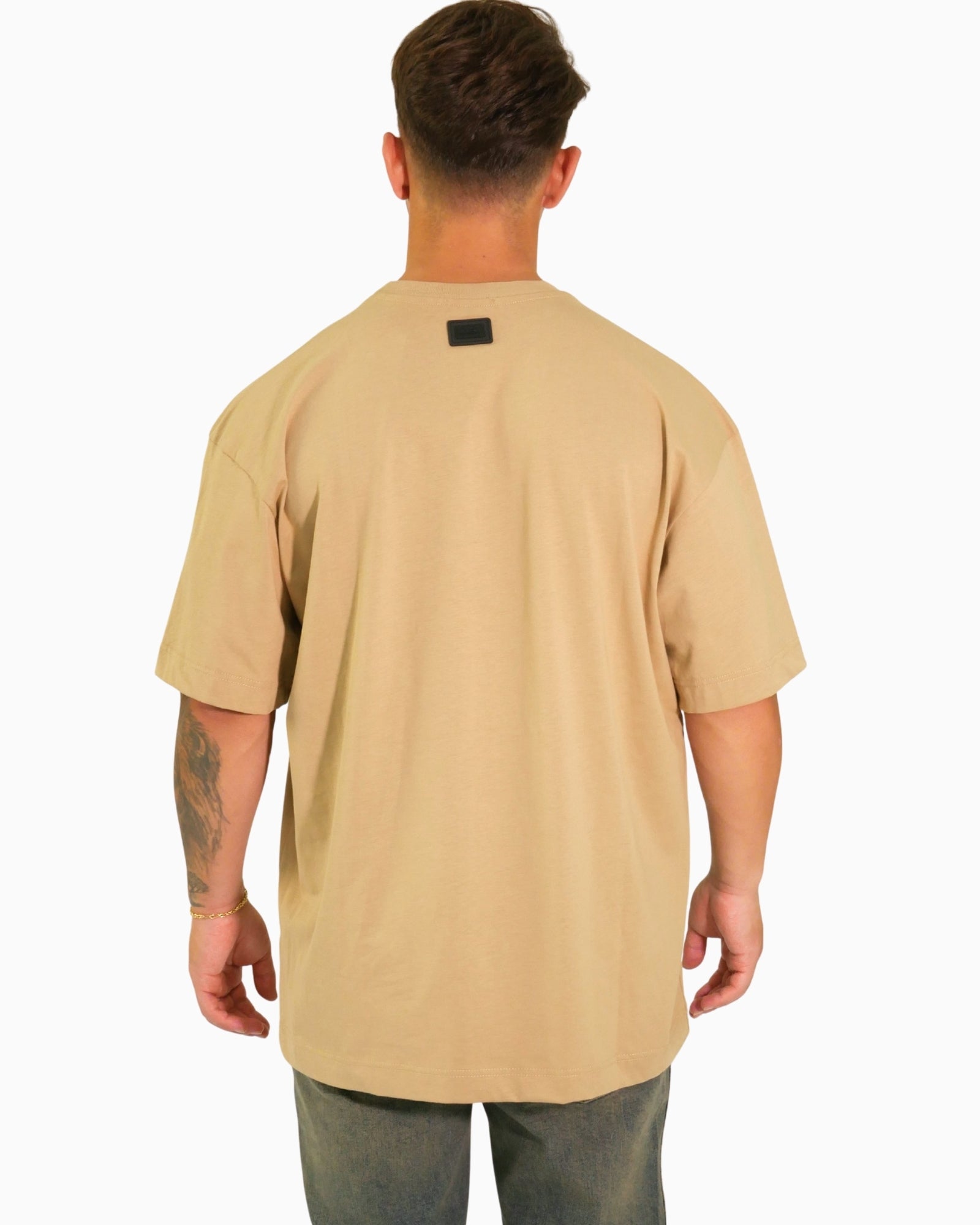 Stay Street T-Shirt FW25-T5037-BEIGE - SanShopLuxury - 2025, Abbigliamento, Autunno/Inverno, Beige, FW25, Idoneo, L, M, New, S, Stay Street, T-Shirt, Uomo, XL, XXL