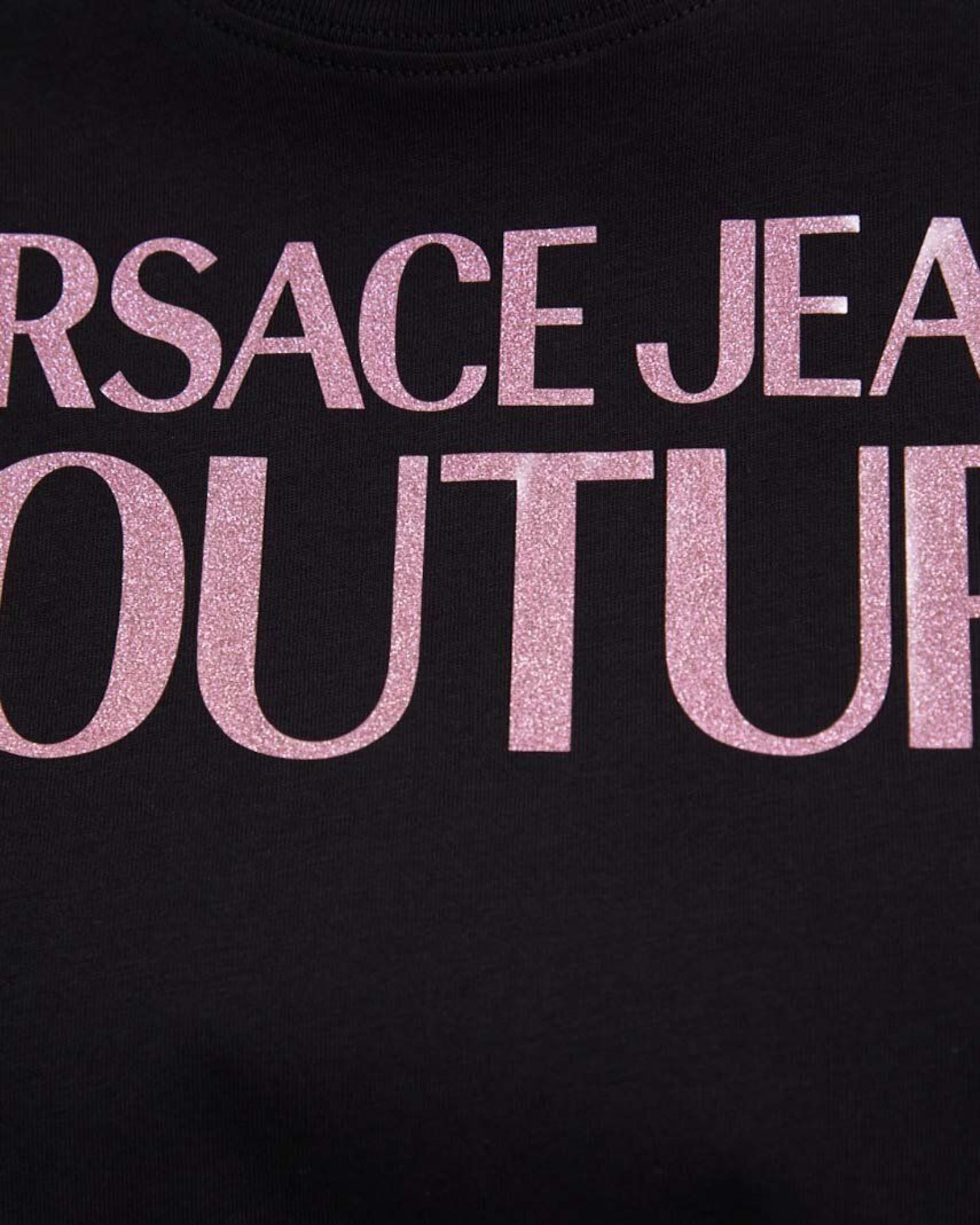 Versace Jeans Couture T-Shirt 76HAHG04/CJ00G899 - SanShopLuxury - 2024, Abbigliamento, Donna, Idoneo, L, M, Nero, Outlet, Primavera/Estate, S, SS24, T-Shirt, Versace Jeans Couture