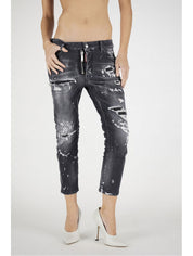 Dsquared2 Jeans S75LB0514 S30503 900 - SanShopLuxury - -50%, 2021, 38, 40, 42, 44, 46, Abbigliamento, Autunno/Inverno, Donna, Dsquared2, FW21, Jeans, Nero, Outlet