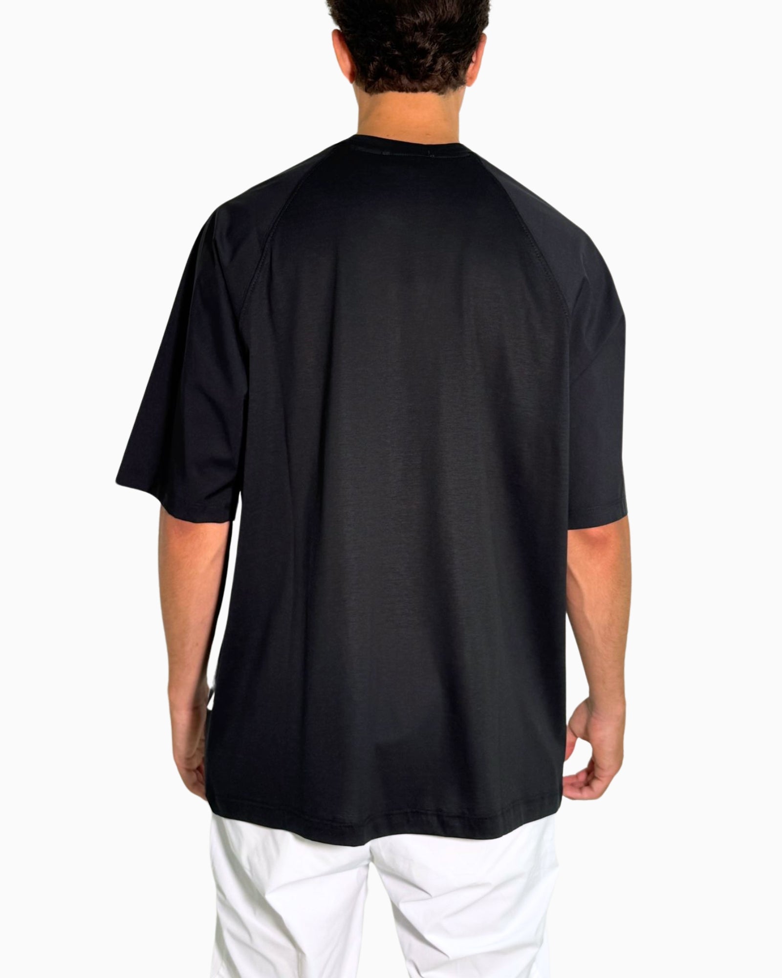 Chiodi Milano T-Shirt SS25-001-N - SanShopLuxury - 2025, Abbigliamento, Chiodi Milano, Idoneo, L, M, Nero, New, Primavera/Estate, S, SS25, T-Shirt, Uomo, XL, XXL, XXXL