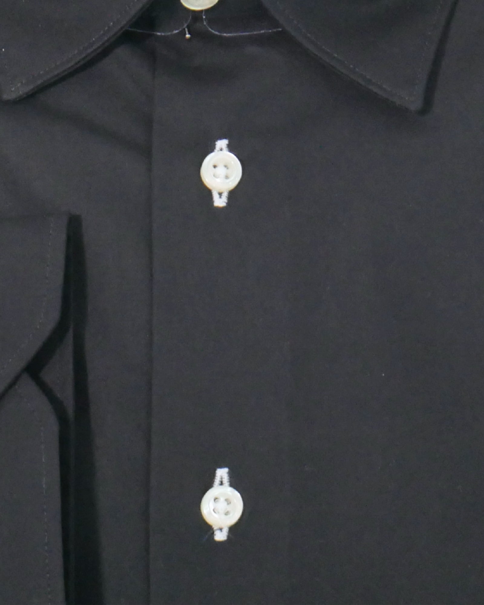 Sartoria Italiana Camicia 001369-08 - SanShopLuxury - 2019, 37, 38, 39, 40, 41, 42, 43, 44, 45, Abbigliamento, Autunno/Inverno, Camicia, Carry Over, Continuativo, Idoneo, Nero, New, Primavera/Estate, Sartoria Italiana, Uomo