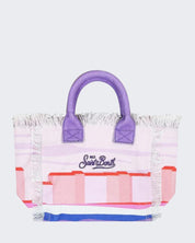 Mc2 Saint Barth Borsa a Mano COL0001-00272F - SanShopLuxury - Beachwear, Borsa a Mano, Borsa da spiaggia, Carry Over, Donna, Lilla, Mc2 Saint Barth, New, Primavera/Estate, Stellato, Unica, Valigeria