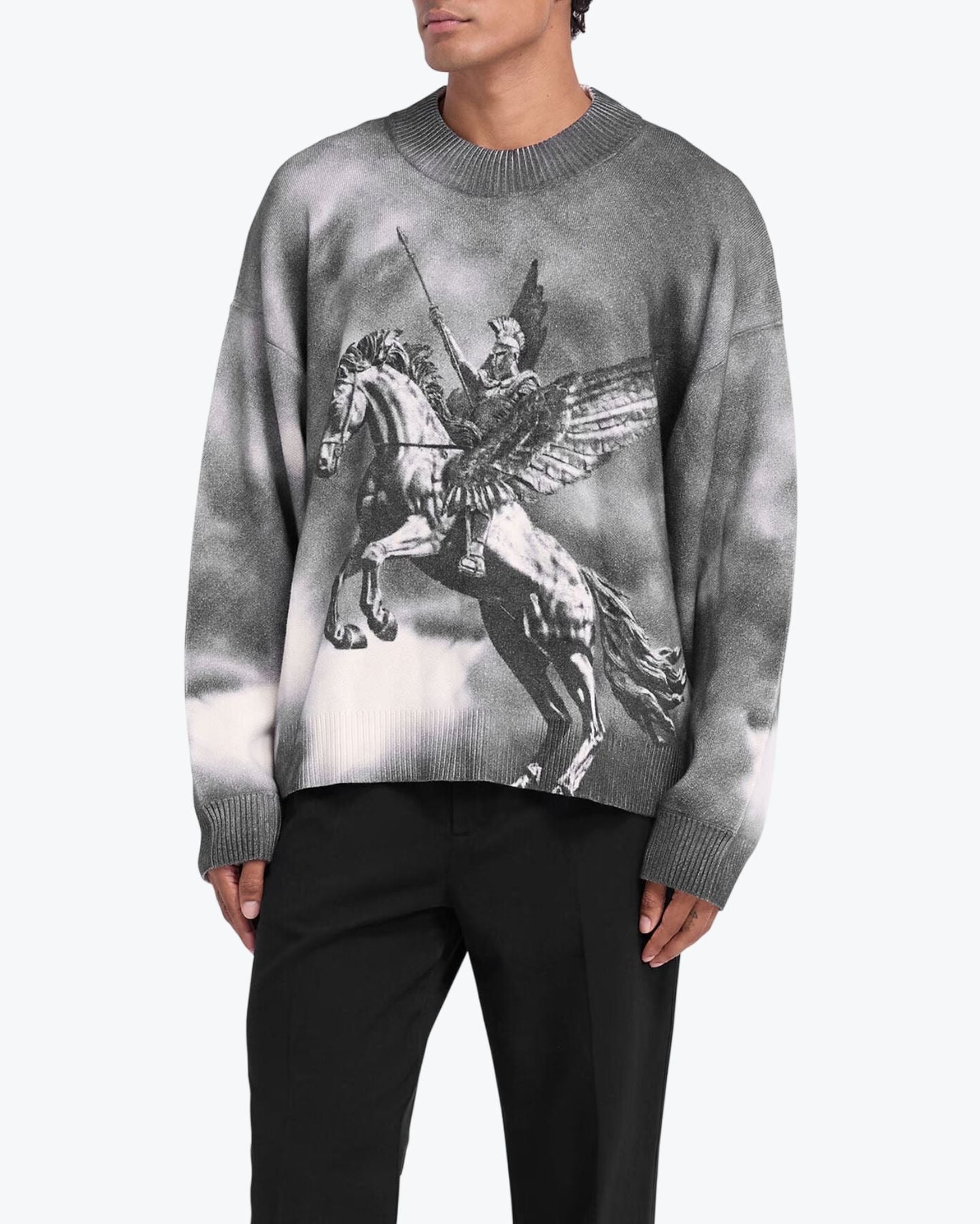 Represent Maglieria MLM3062 286 - SanShopLuxury - 2024, Abbigliamento, Autunno/Inverno, FW24, Grigio, Idoneo, L, M, Maglieria, Outlet, Represent, S, Ultimo, Uomo, XL, XXL