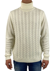 Dik Tat Maglieria DK87013 - SanShopLuxury - -50%, 2020, Abbigliamento, Autunno/Inverno, Bianco, Dik Tat, FW20, Maglieria, Nero, Outlet, S, Uomo