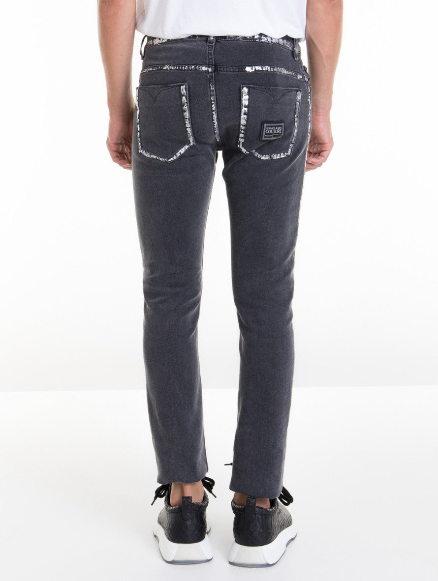 Versace Jeans Couture Jeans 71GAB5DA DW01102D - SanShopLuxury - -50%, 2021, 46, 48, Abbigliamento, Autunno/Inverno, FW21, Jeans, Nero, Outlet, Uomo, Versace Jeans Couture