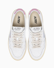 Autry Sneakers AULW-LL88 - SanShopLuxury - 2025, 36, 37, 38, 39, 40, Autry, Autunno/Inverno, Bianco-Rosa, Calzature, Donna, FW25, New, Sneakers, Stellato