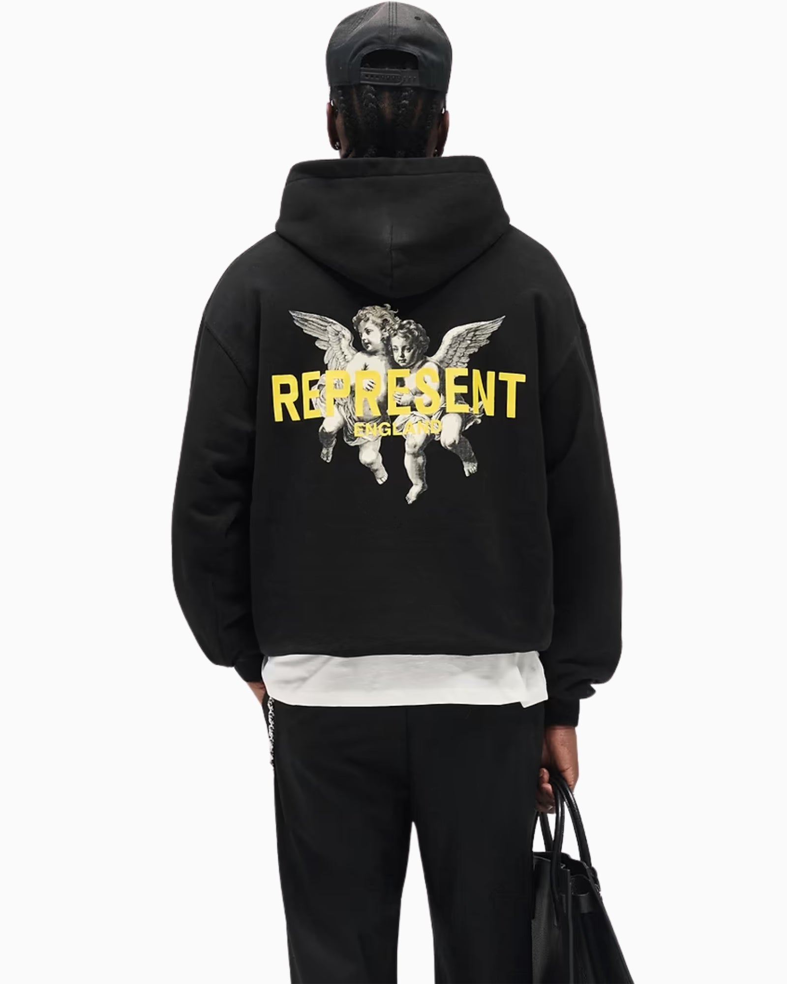 Represent Felpa MLM100370/01 - SanShopLuxury - 2025, Abbigliamento, Autunno/Inverno, Felpa, FW25, Idoneo, L, M, Nero, New, Represent, S, Uomo, XL, XXL