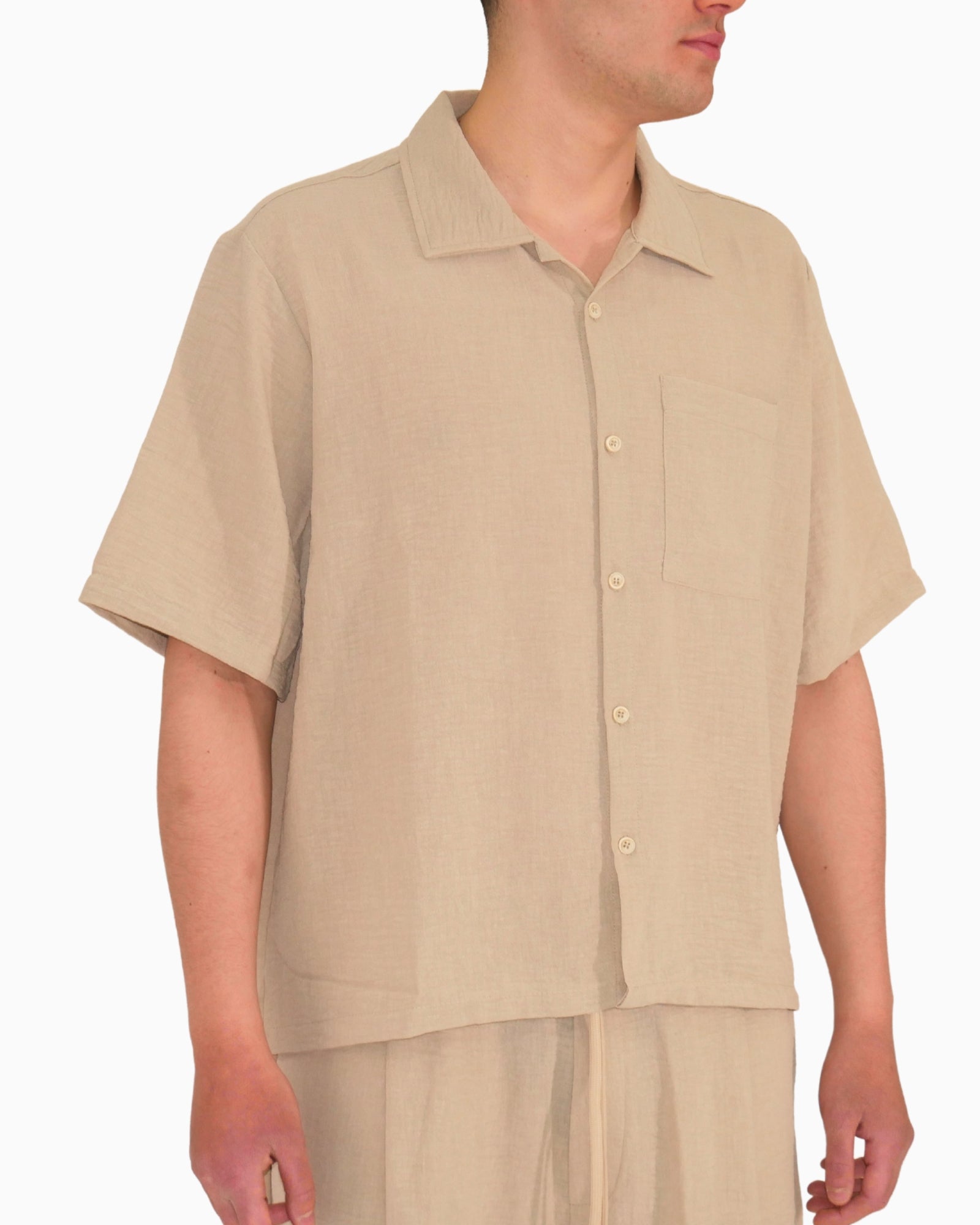 Brian Rush Camicia FD274-CAM511-BEIGE - SanShopLuxury - 2025, Abbigliamento, Beige, Brian Rush, Camicia, Idoneo, L, M, New, Primavera/Estate, S, SS25, Uomo, XL, XXL