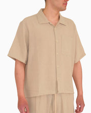 Brian Rush Camicia FD274-CAM511-BEIGE