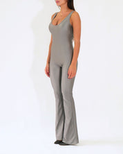 District Margherita Mazzei Tuta Intera AW77 0403 - SanShopLuxury - 2024, A Zampa, Abbigliamento, Autunno/Inverno, District Margherita Mazzei, Donna, FW24, Grigio, Idoneo, L, M, Outlet, S, Tuta Intera, XL, XS