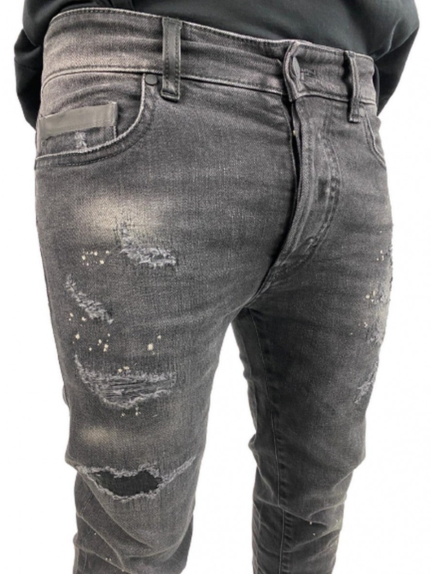 Marcelo Burlon Jeans CMCE005F16238062 - SanShopLuxury - -50%, 2018, 43, 47, Abbigliamento, Autunno/Inverno, FW18, Jeans, Marcelo Burlon, Nero, Outlet, Uomo