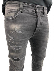 Marcelo Burlon Jeans CMCE005F16238062 - SanShopLuxury - -50%, 2018, 43, 47, Abbigliamento, Autunno/Inverno, FW18, Jeans, Marcelo Burlon, Nero, Outlet, Uomo