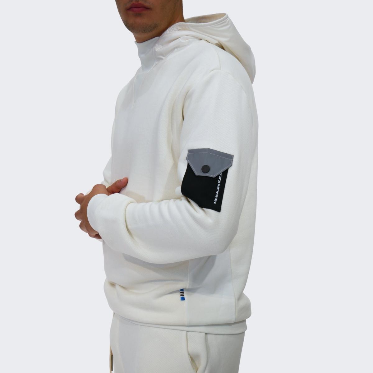 Chiodi Milano Felpa 0214 - SanShopLuxury - 2023, Abbigliamento, Autunno/Inverno, Bianco, Chiodi Milano, Con Cappuccio, Felpa, FW23, Idoneo, L, M, Nero, Outlet, S, Uomo, XL, XXL, XXXL