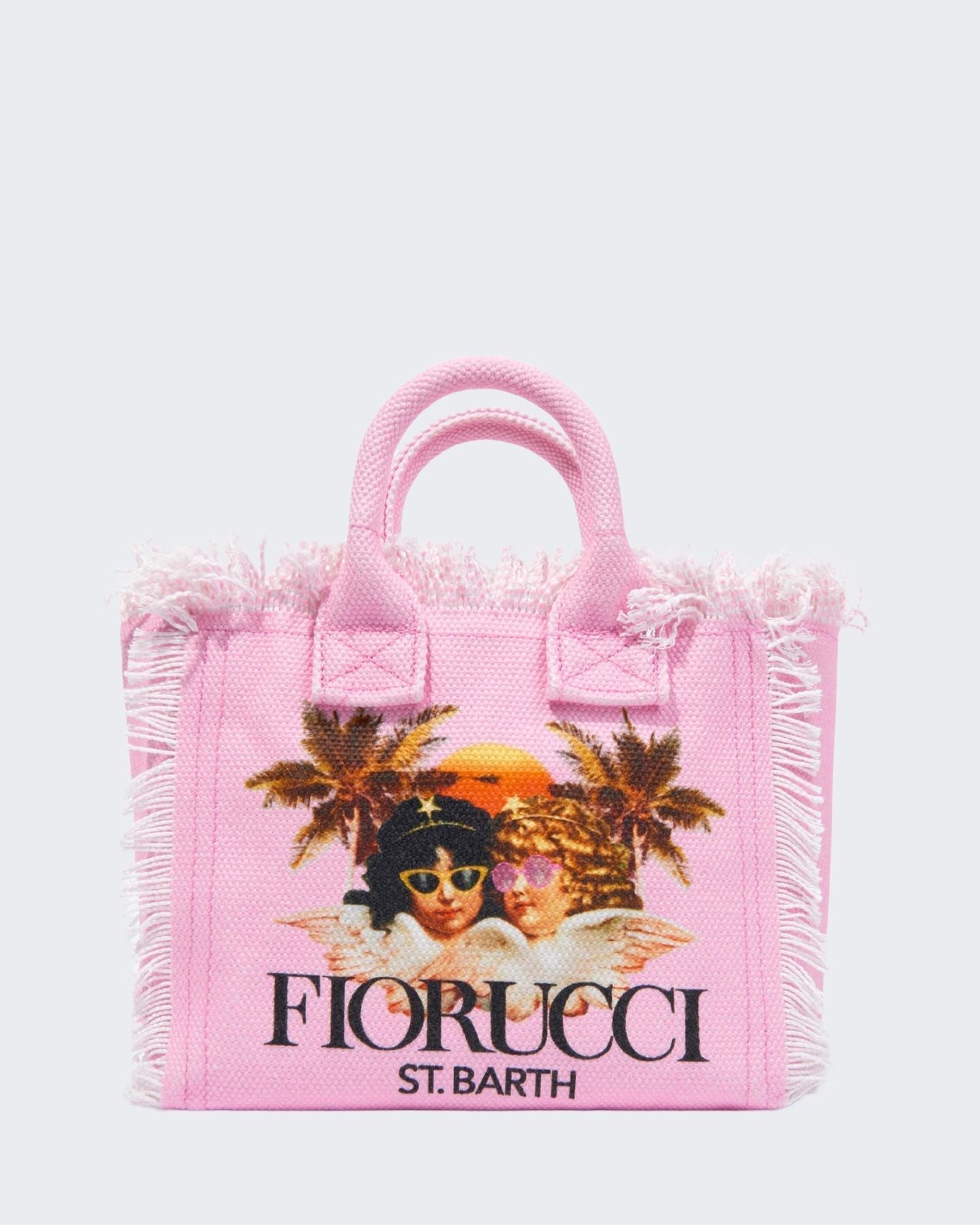 Mc2 Saint Barth Borsa a Tracolla VAMI001-02944F - SanShopLuxury - Beachwear, Borsa a Tracolla, Borsa da spiaggia, Carry Over, Donna, Mc2 Saint Barth, New, Primavera/Estate, Rosa, Stellato, Unica, Valigeria