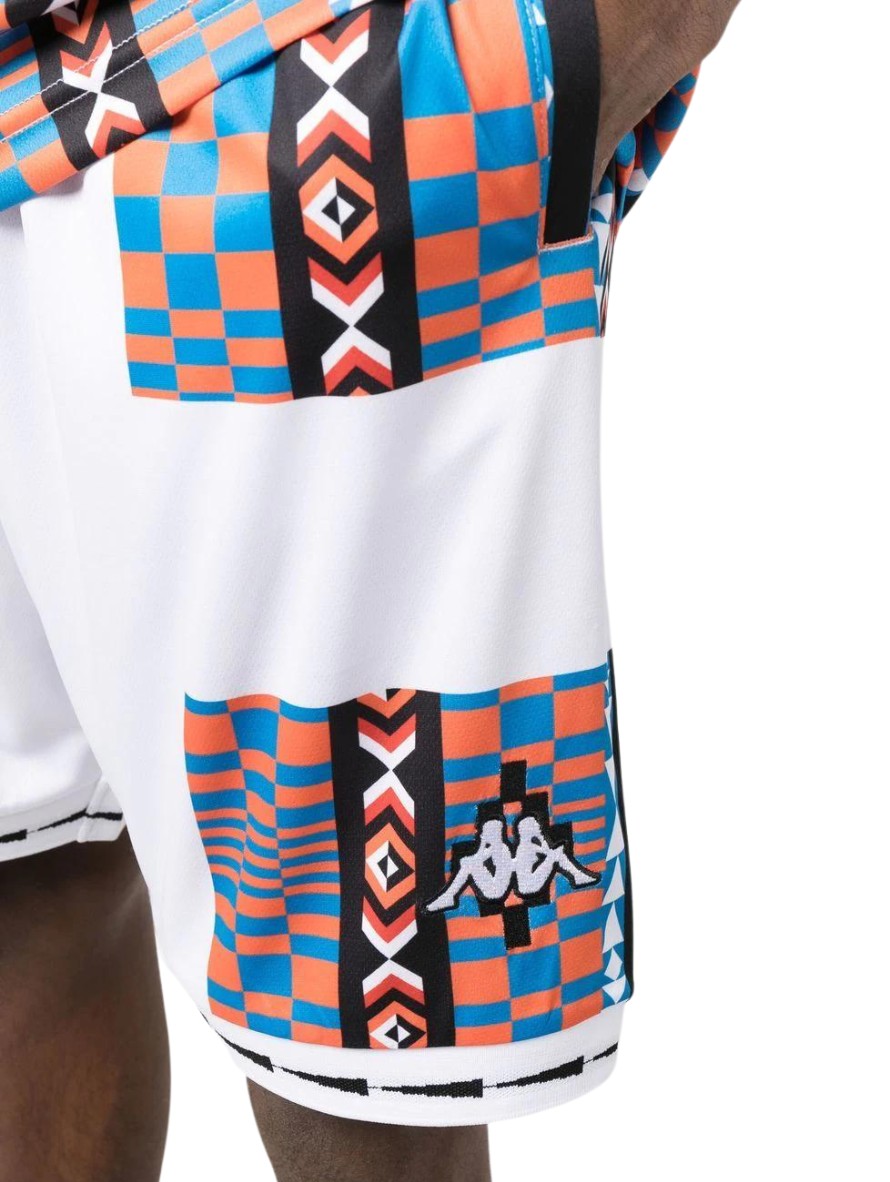 Marcelo Burlon Short CMVH004S23FAB001 - SanShopLuxury - 2023, Abbigliamento, L, M, Marcelo Burlon, Multicolore, Nero, Outlet, Primavera/Estate, Short, SS23, Uomo, XL