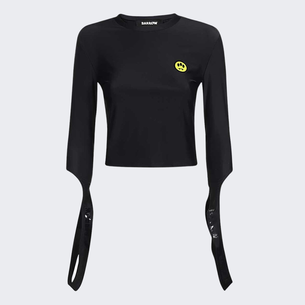 Barrow T-Shirt Top F3BWWOTO077 - SanShopLuxury - 2023, Abbigliamento, Activewear, Autunno/Inverno, Barrow, Donna, FW23, Idoneo, L, M, Manica lunga, Nero, Outlet, S, T-Shirt Top