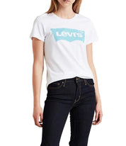 Levi's T-Shirt 173690426 - SanShopLuxury - -50%, 2019, Abbigliamento, Bianco, Donna, Levi's, Outlet, Primavera/Estate, SS19, T-Shirt, Ultimo, XS