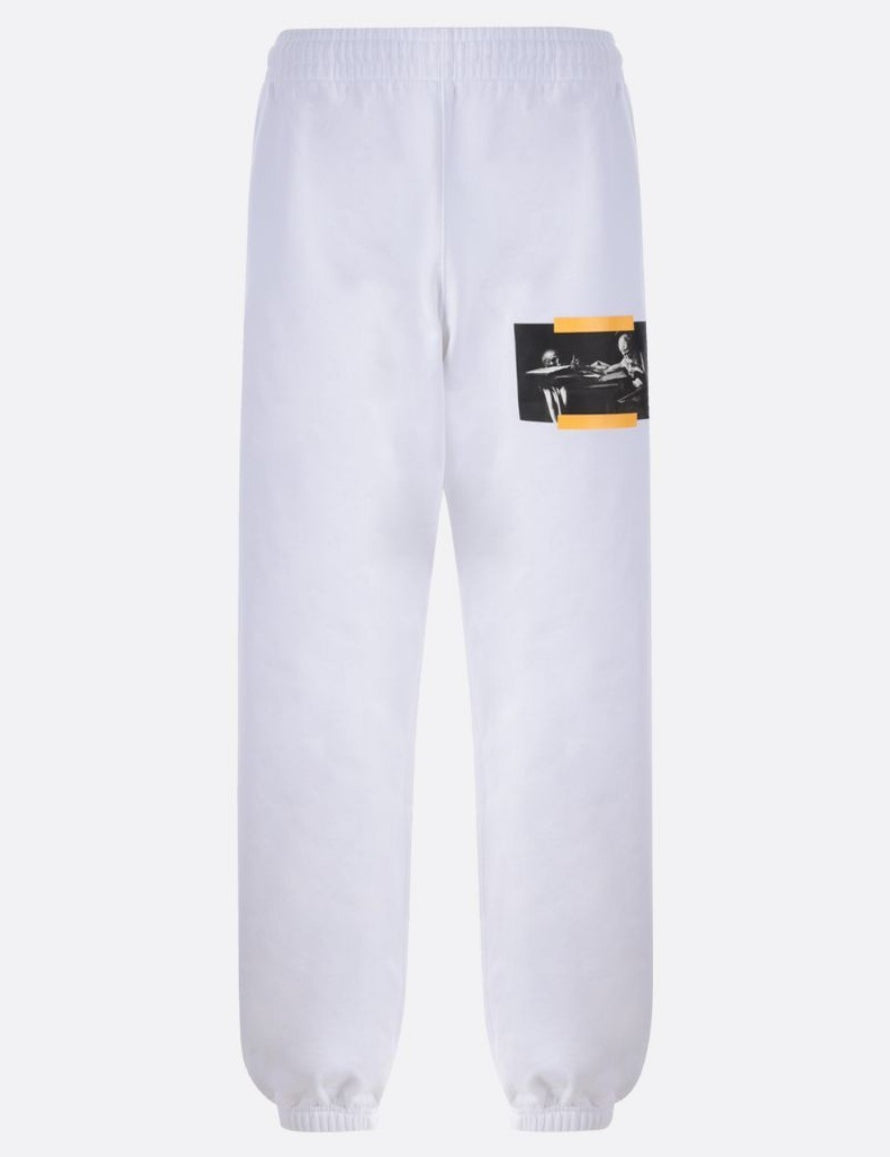 Inverno, Bianco, FW21, L, M, Off-White, Outlet, Pantatuta, S, Uomo, XL