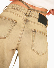 Donotconform Jeans W-BAGGY20 - SanShopLuxury - 2025, 40, 42, 44, 46, 48, Abbigliamento, Donna, Donotconform, Idoneo, Jeans, New, Primavera/Estate, SS25, Taupe