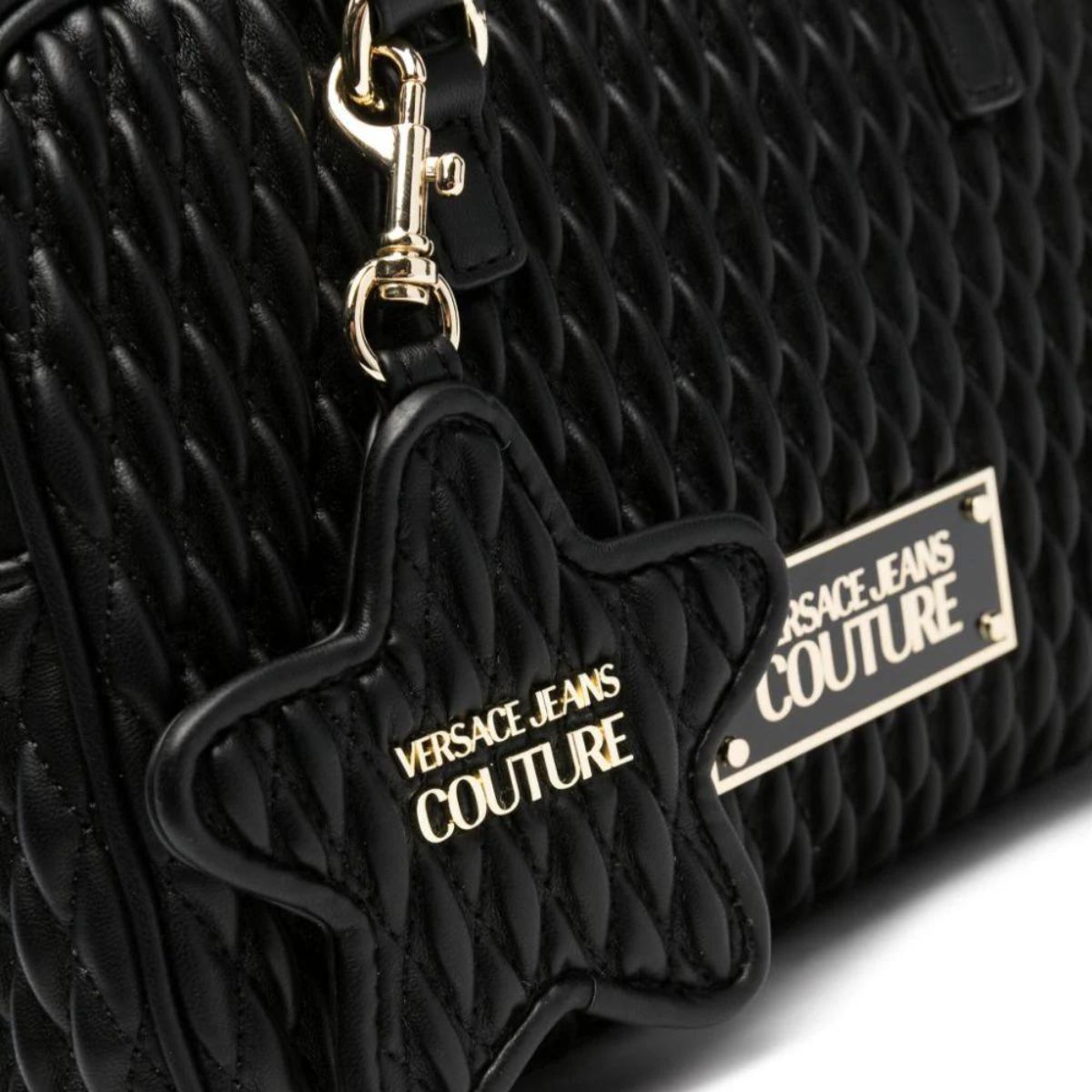Versace Jeans Couture Borsa a Tracolla 75VA4BO6 ZS818 - SanShopLuxury - 2023, Autunno/Inverno, Bauletto, Borsa a Tracolla, Donna, FW23, Idoneo, Nero-Oro, Outlet, Rosa, Unica, Valigeria, Versace Jeans Couture