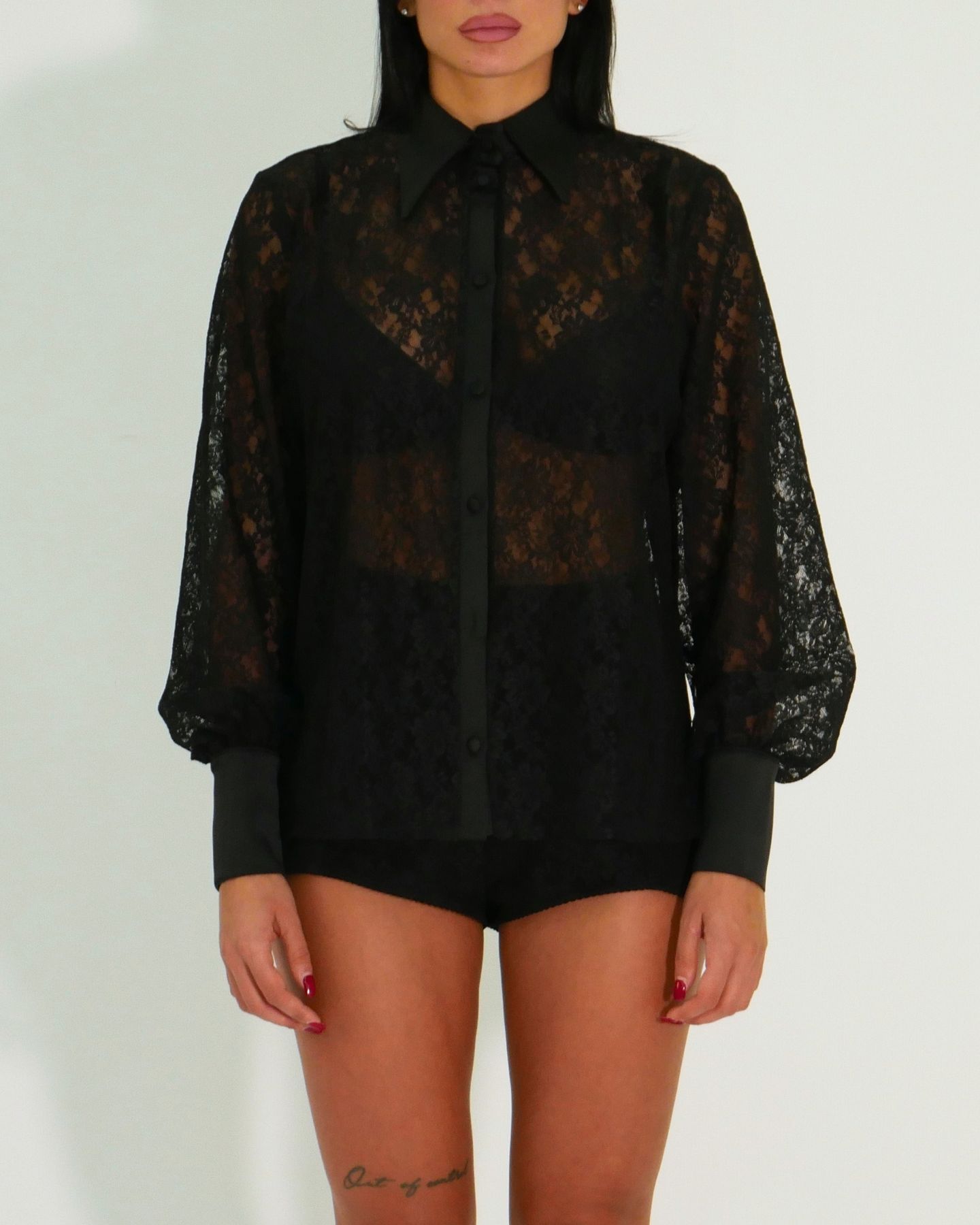 District Margherita Mazzei Camicia SS80 0407 - SanShopLuxury - 2024, 40, 42, 44, 46, 48, Abbigliamento, Autunno/Inverno, Camicia, District Margherita Mazzei, Donna, FW24, Idoneo, Nero, Outlet