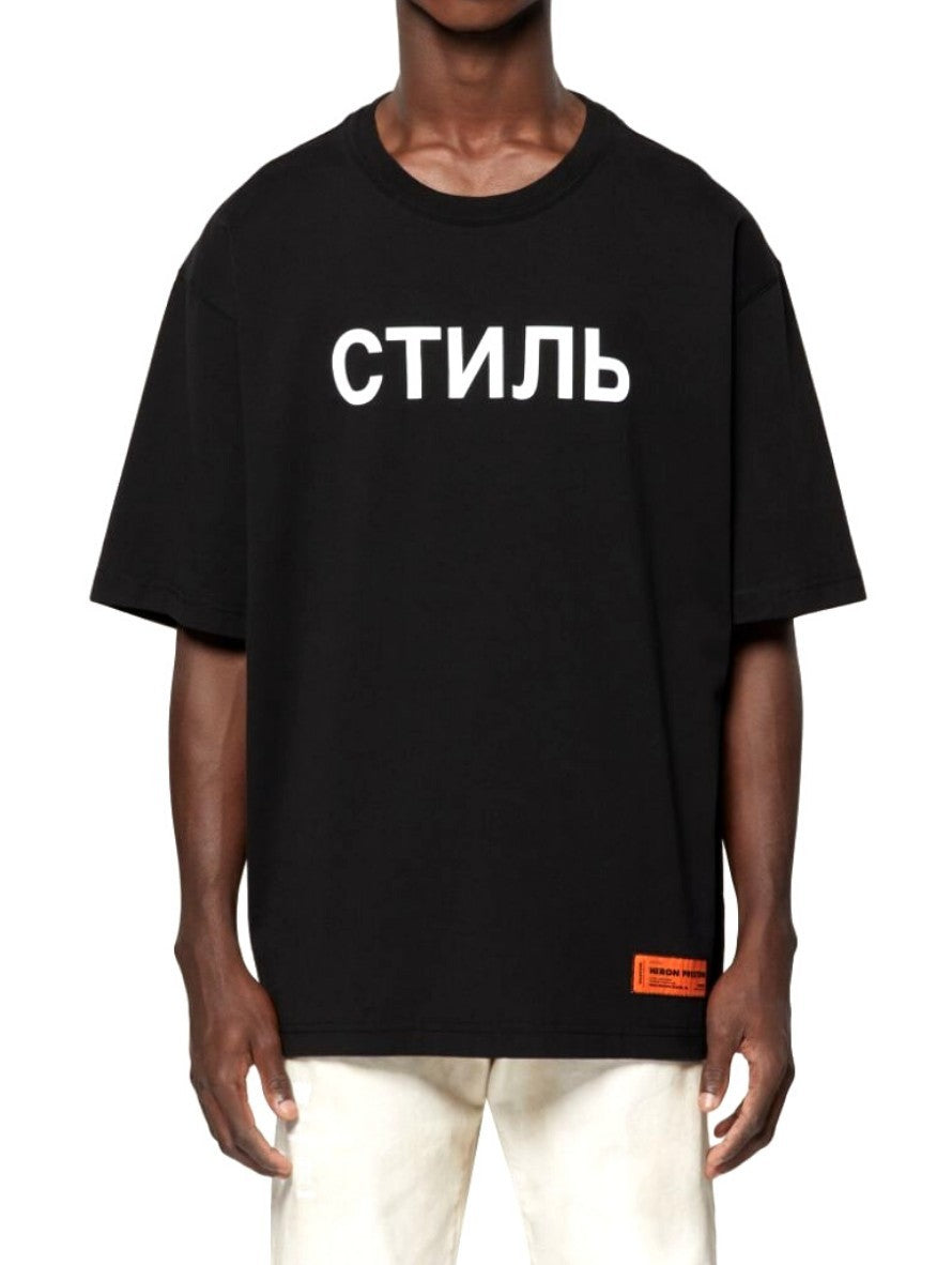 Heron Preston T-Shirt HMAA025C99JER002 1001 - SanShopLuxury - Abbigliamento, Autunno/Inverno, Carry Over, Continuativo, Heron Preston, Idoneo, L, M, Nero, New, Primavera/Estate, S, T-Shirt, Ultimo, Uomo