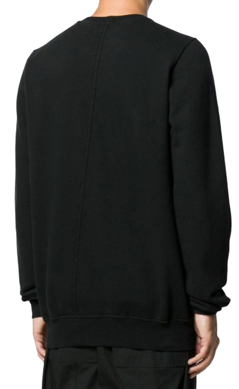 Rick Owens Drkshdw Felpa DU19F6270/F09 - SanShopLuxury - -50%, 2019, Abbigliamento, Autunno/Inverno, Felpa, FW19, Girocollo, L, Nero, Outlet, Rick Owens Drkshdw, S, Uomo, XL