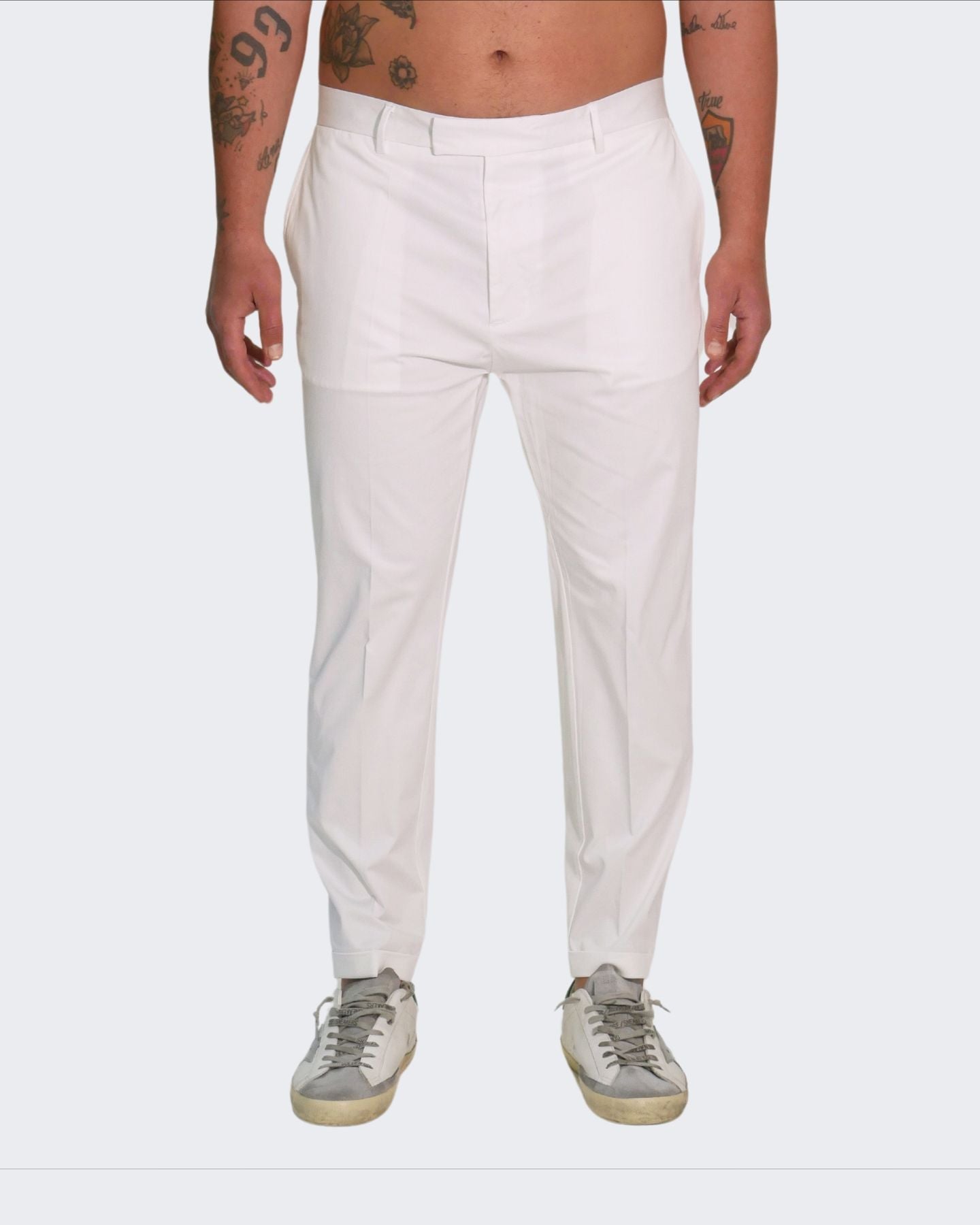 Chiodi Milano Pantalone SS24-0097-BIANCO