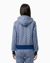 Lacoste Felpa SF7606/525 - SanShopLuxury - 2025, 34, 36, 38, 40, Abbigliamento, Blu, Donna, Felpa, Lacoste, New, Primavera/Estate, SS25, Stellato