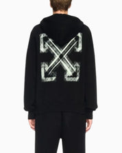 Off-White Felpa OMBB085S25FLE00L1041 - SanShopLuxury - 2025, Abbigliamento, Autunno/Inverno, Continuativo, Felpa, Idoneo, L, M, Nero, New, Off-White, Primavera/Estate, S, SS25, Uomo, XL