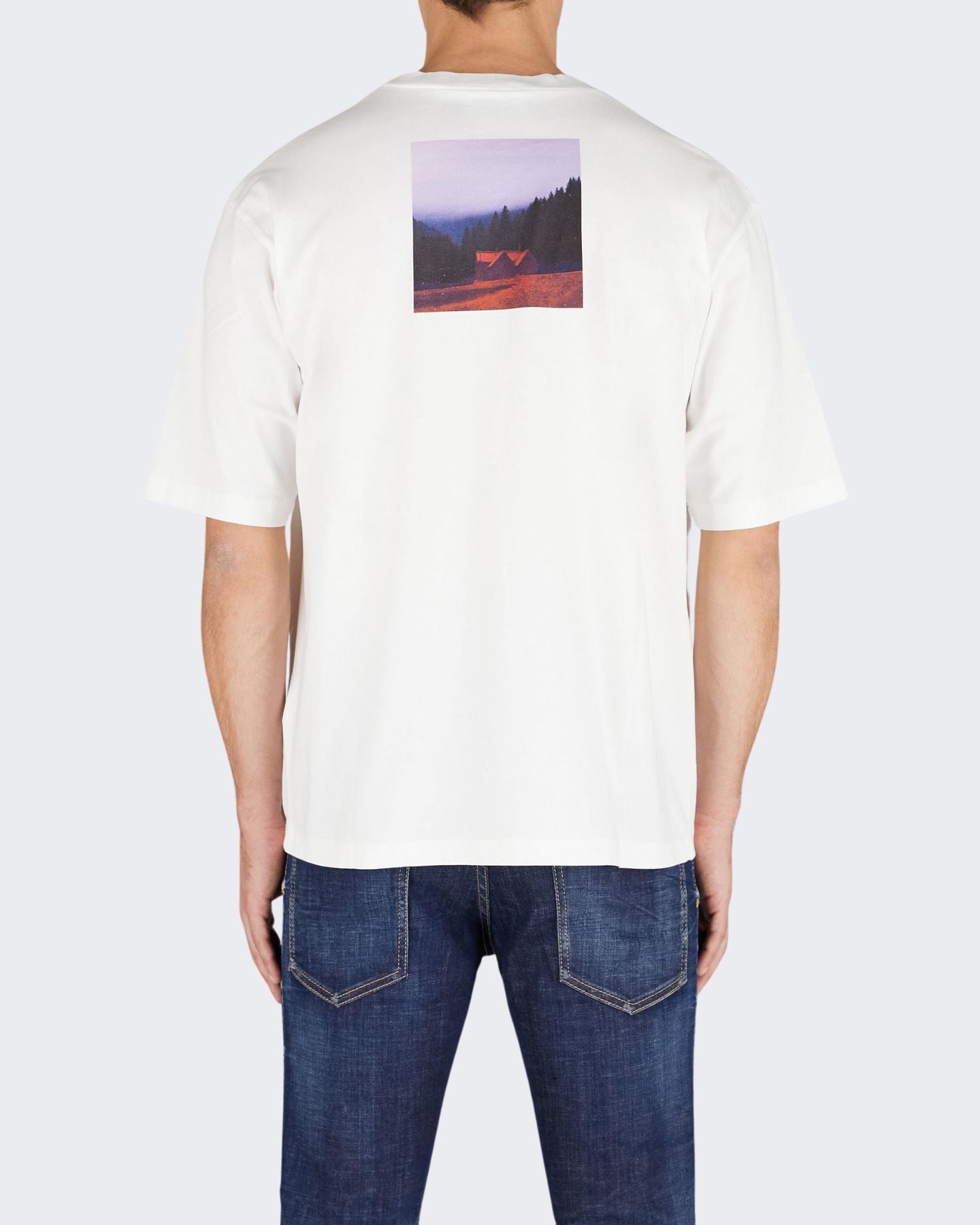 Dsquared2 T-Shirt S74GD1336S24662100 - SanShopLuxury - 2024, Abbigliamento, Autunno/Inverno, Bianco, Continuativo, Dsquared2, FW24, Idoneo, L, M, Outlet, Primavera/Estate, S, T-Shirt, Uomo, XL, XXL, XXXL