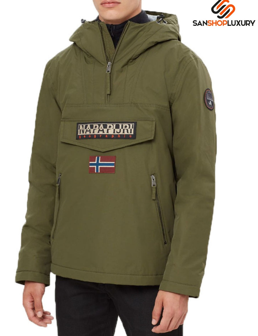 Inverno, Blu, FW18, Giubbino, Grigio, L, M, Napapijri, Nero, Outlet, Uomo, Verde, XL, XXL, XXXL