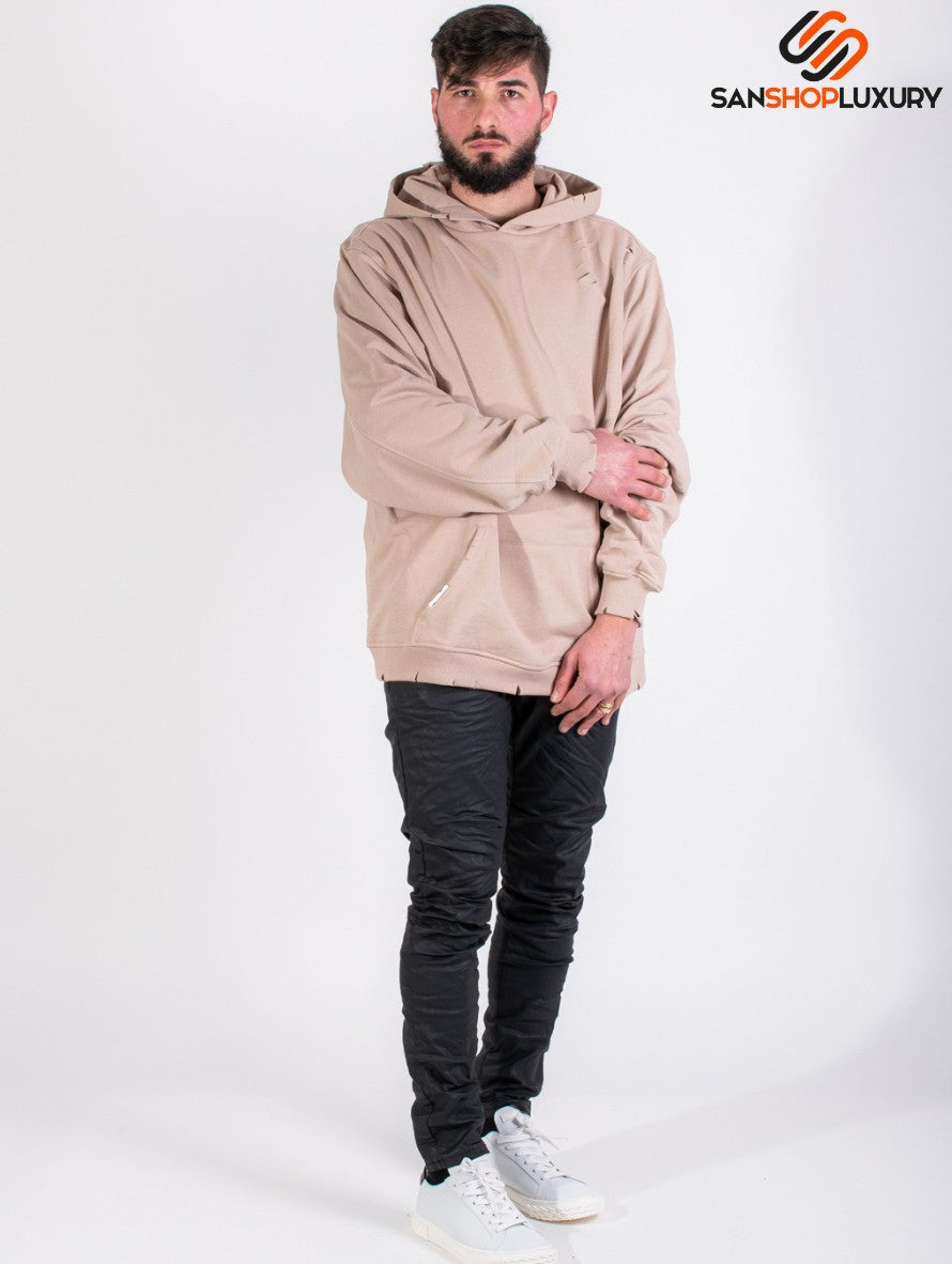 Donotconform Felpa DN519 - SanShopLuxury - -50%, 2021, Abbigliamento, Autunno/Inverno, Beige, Donna, Donotconform, Felpa, FW21, L, Nero, Outlet, UNISEX, Uomo, XL, XXL