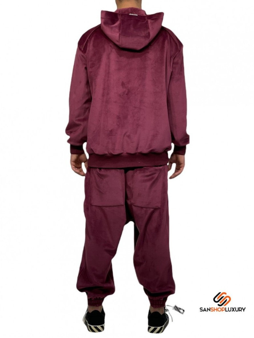 Donotconform Tuta Completa FT2208-PT2209B - SanShopLuxury - -50%, 2021, Abbigliamento, Autunno/Inverno, Bordeaux, Donotconform, FW21, Nero, Outlet, Rosso, S, Tuta Completa, Uomo, XL, XXL