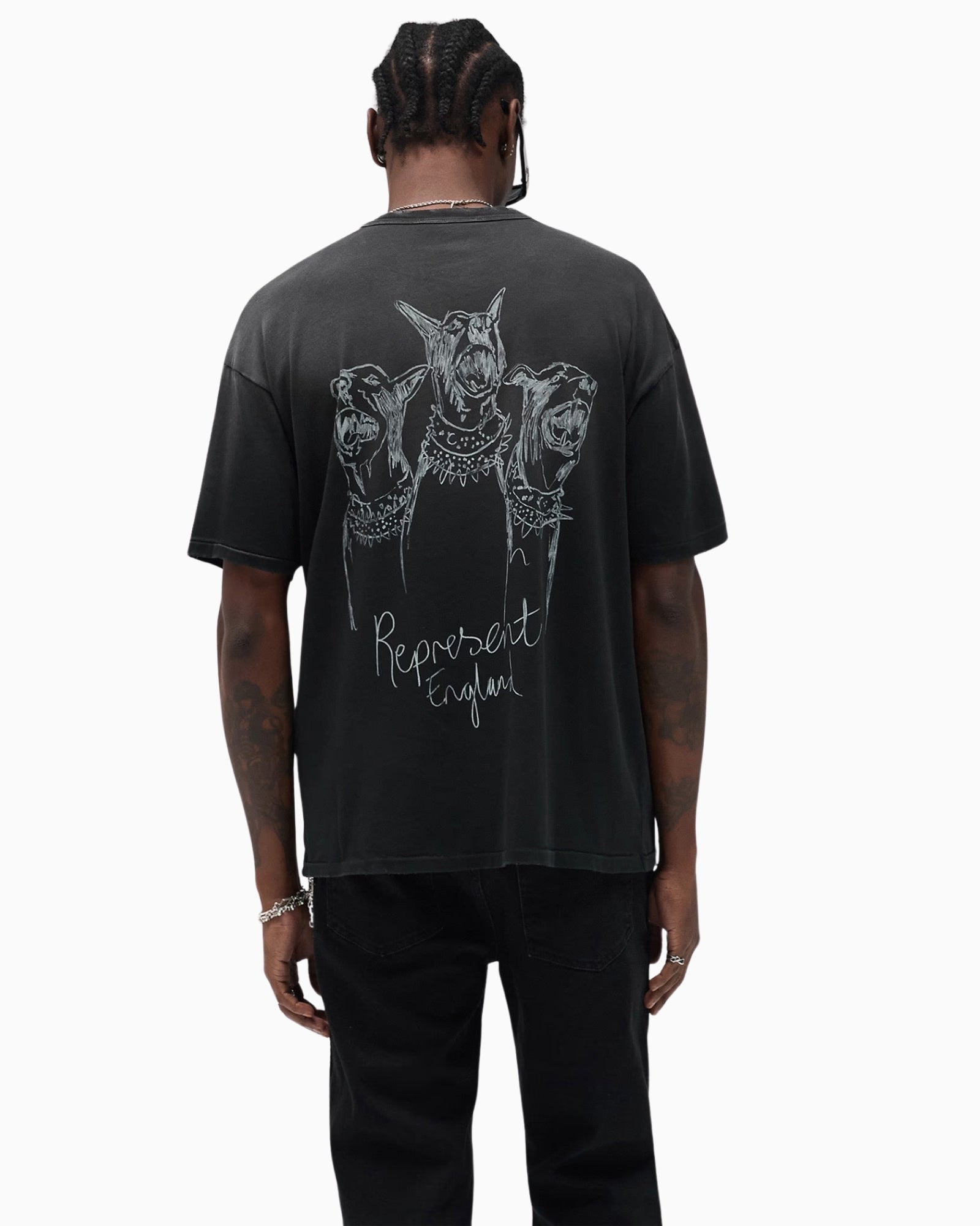 Represent T-Shirt MLM100383/03 - SanShopLuxury - 2025, Abbigliamento, Autunno/Inverno, FW25, Idoneo, L, M, Nero, New, Represent, S, T-Shirt, Uomo, XL, XXL