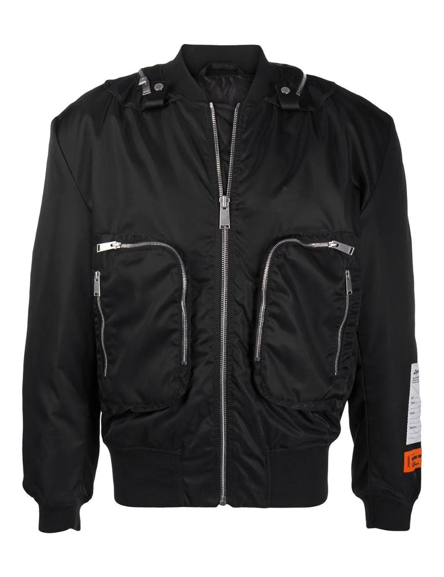 Inverno, FW20, Giubbino, Heron Preston, M, Nero, Outlet, Ultimo, Uomo