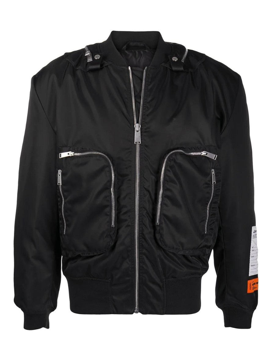 Heron Preston Giubbino HMEH002F20FAB002/1000 - SanShopLuxury - -50%, 2020, Abbigliamento, Autunno/Inverno, FW20, Giubbino, Heron Preston, M, Nero, Outlet, Ultimo, Uomo