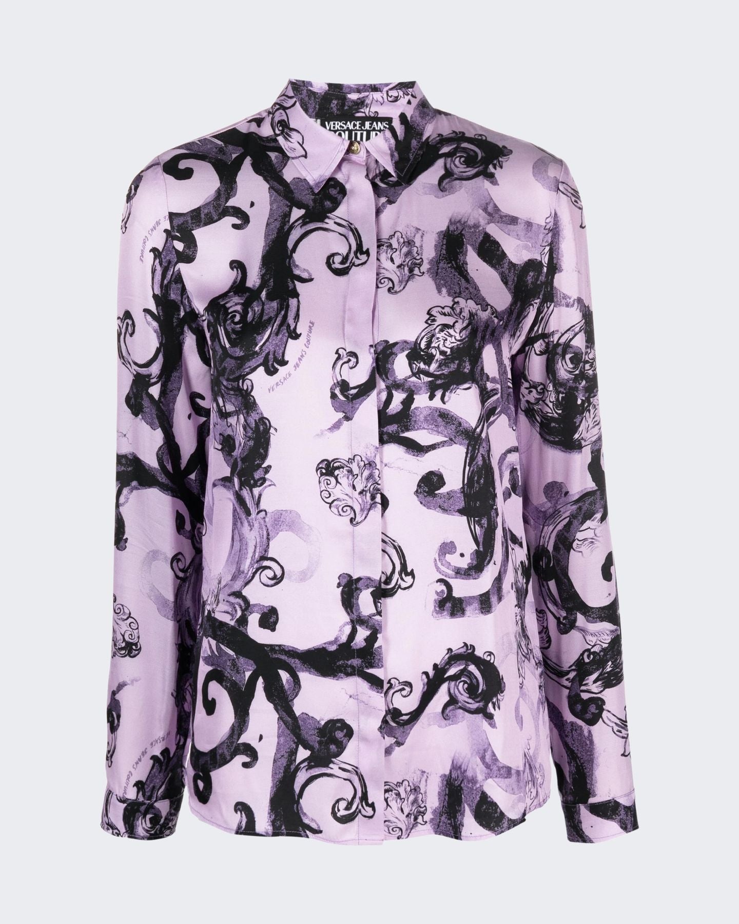 Versace Jeans Couture Camicia 76HAL201/NS407320 - SanShopLuxury - 2024, 42, 44, Abbigliamento, Camicia, Donna, Idoneo, Lilla, Outlet, Primavera/Estate, SS24, Versace Jeans Couture