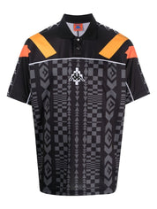 Marcelo Burlon T-Shirt Polo CMVA005S23FAB001 - SanShopLuxury - 2023, Abbigliamento, L, M, Marcelo Burlon, Nero, Outlet, Primavera/Estate, SS23, T-Shirt Polo, Uomo, XL