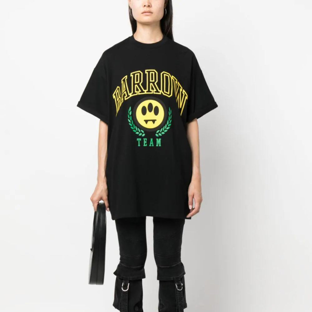 Barrow T-Shirt F3BWUATH062 - SanShopLuxury - 2023, Abbigliamento, Autunno/Inverno, Barrow, Donna, FW23, Idoneo, L, M, Nero, Outlet, S, T-Shirt, UNISEX, Uomo