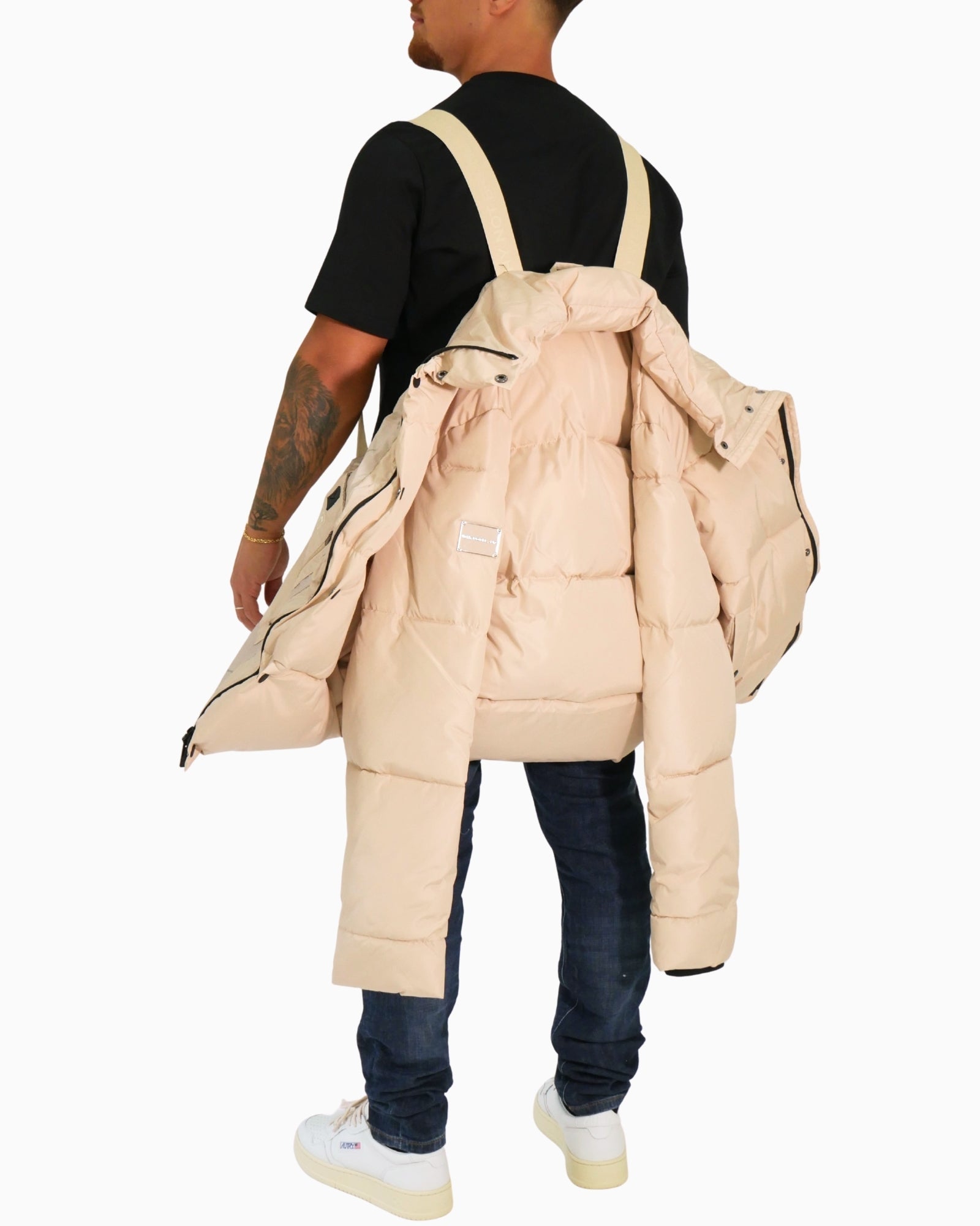 Why Not Brand Giubbino GH1-LATTE - SanShopLuxury - 2025, Abbigliamento, Autunno/Inverno, Avorio, FW25, Giubbino, Idoneo, L, M, New, Uomo, Why Not Brand, XL, XXL