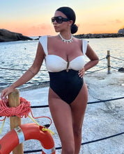 District Margherita Mazzei Costume 5GB50-0028 - SanShopLuxury - 1°, 2025, 2°, 3°, 4°, 5°, Abbigliamento, Beachwear, Costume, District Margherita Mazzei, Donna, Idoneo, Interno, Nero, New, Primavera/Estate, SS25