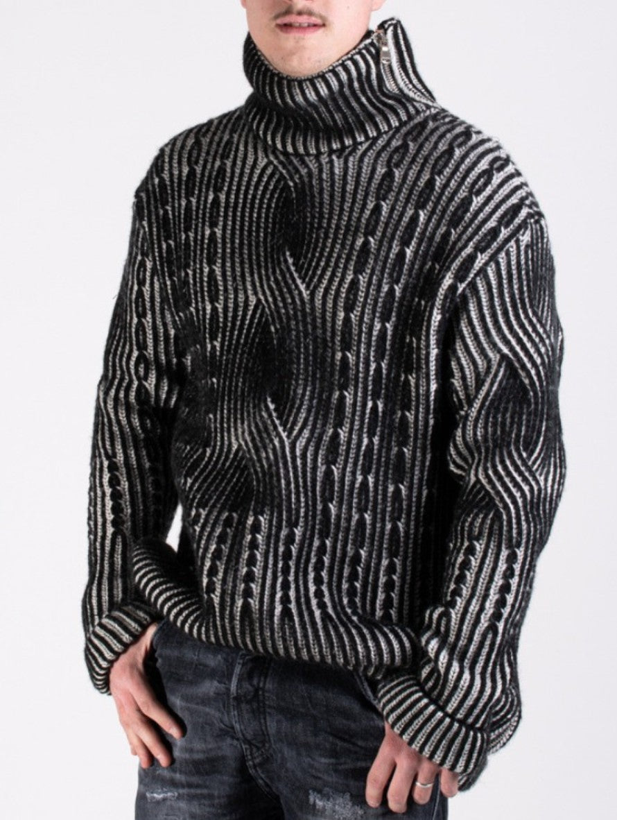 Gavensemble Maglieria JUMP150 - SanShopLuxury - -50%, 2021, Abbigliamento, Autunno/Inverno, FW21, Gavensemble, L, M, Maglieria, Nero, Outlet, S, Uomo, XL, XXL