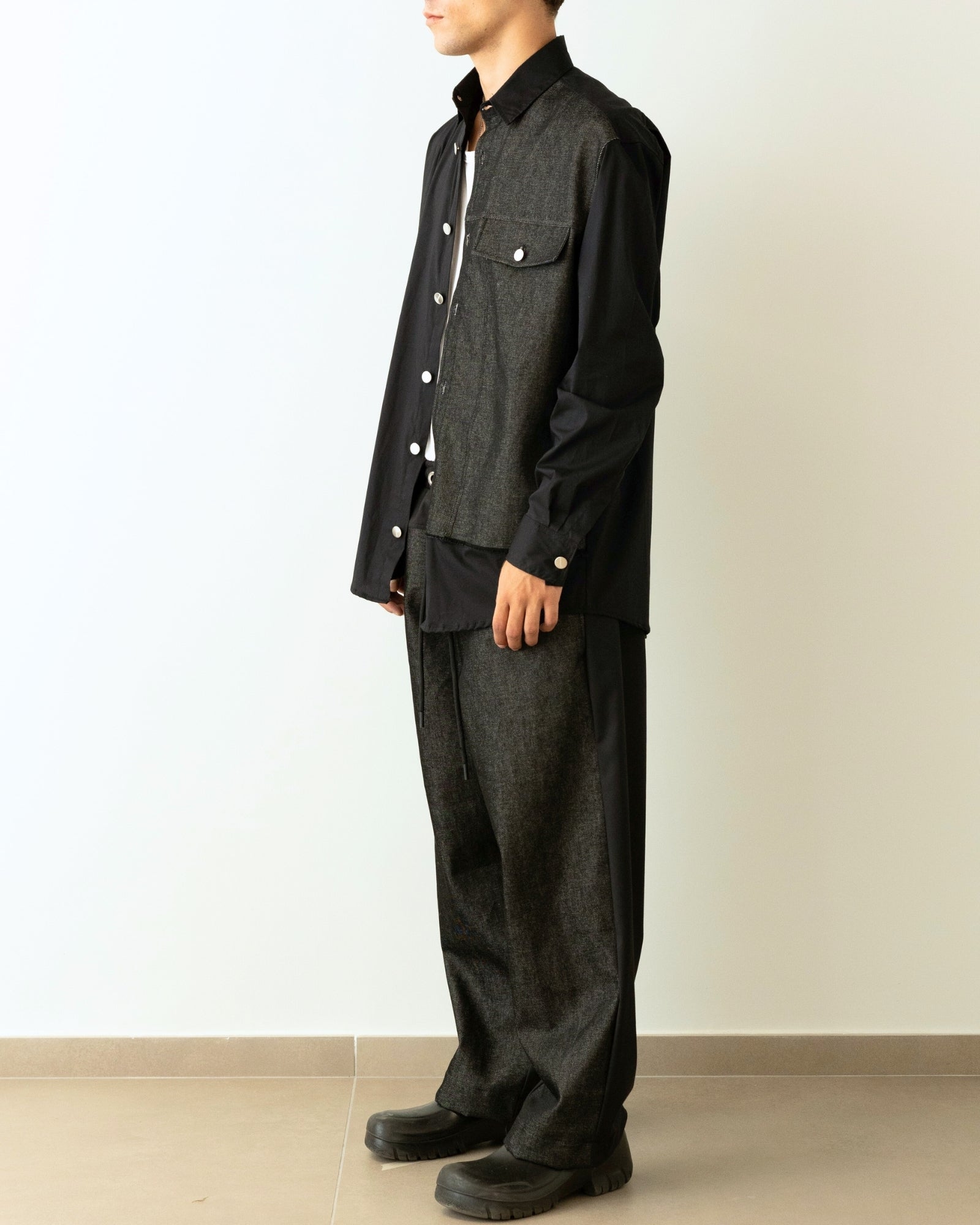 Gavensemble Camicia SHIRT50-N - SanShopLuxury - 2024, Abbigliamento, Autunno/Inverno, Camicia, Continuativo, FW24, Gavensemble, Idoneo, Nero, Outlet, Primavera/Estate, Ultimo, Uomo, XL