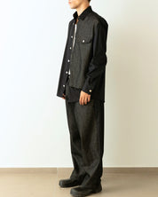 Gavensemble Camicia SHIRT50-N - SanShopLuxury - 2024, Abbigliamento, Autunno/Inverno, Camicia, Continuativo, FW24, Gavensemble, Idoneo, Nero, Outlet, Primavera/Estate, Ultimo, Uomo, XL